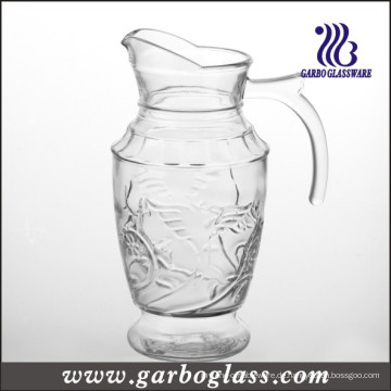 1.6L Traubenmuster Carving Glas Pitcher (GB1111QT)